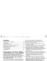 Предварительный просмотр 2 страницы Panasonic Lumix H-H020A Operating Instructions Manual