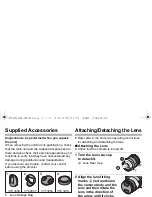 Preview for 5 page of Panasonic Lumix H-VS014140 Operating Instructions Manual