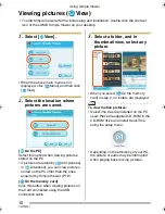 Preview for 10 page of Panasonic lumix VQT0W41 Operating Instructions Manual