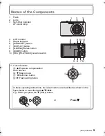 Preview for 9 page of Panasonic Lumix VQT2D42 Basic Operating Instructions Manual