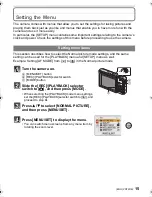 Preview for 15 page of Panasonic Lumix VQT2D42 Basic Operating Instructions Manual