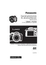 Panasonic Lumix VQT2F10 Operating Instructions Manual preview