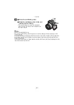 Предварительный просмотр 21 страницы Panasonic Lumix VQT2F10 Operating Instructions Manual