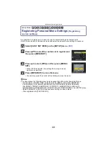 Предварительный просмотр 88 страницы Panasonic Lumix VQT2F10 Operating Instructions Manual