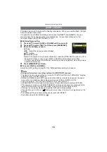 Предварительный просмотр 98 страницы Panasonic Lumix VQT2F10 Operating Instructions Manual