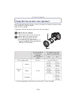 Предварительный просмотр 190 страницы Panasonic Lumix VQT2F10 Operating Instructions Manual