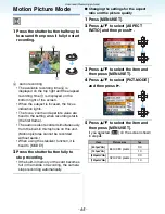 Preview for 65 page of Panasonic LUMIXDMC-FX100 Operating Instructions Manual