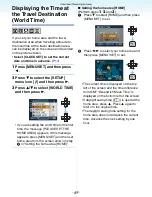 Preview for 69 page of Panasonic LUMIXDMC-FX100 Operating Instructions Manual