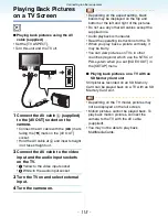 Preview for 115 page of Panasonic LUMIXDMC-FX100 Operating Instructions Manual