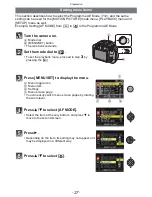 Preview for 27 page of Panasonic LumixDMC-FZ45 Operating Instructions Manual