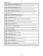 Preview for 41 page of Panasonic LumixDMC-FZ45 Operating Instructions Manual