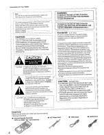 Preview for 3 page of Panasonic LX-900 Operating Instructions Manual