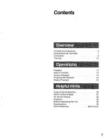 Preview for 4 page of Panasonic LX-900 Operating Instructions Manual