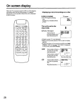 Предварительный просмотр 26 страницы Panasonic LX-H680CA Operating Instructions Manual