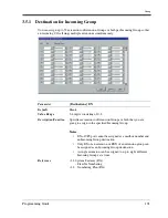 Preview for 191 page of Panasonic LX-TD500 Programming Manual