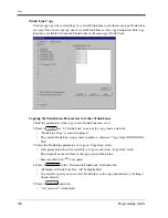 Preview for 200 page of Panasonic LX-TD500 Programming Manual