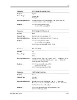 Preview for 219 page of Panasonic LX-TD500 Programming Manual