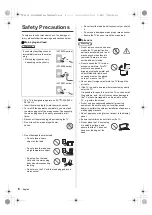 Предварительный просмотр 6 страницы Panasonic LZ1000G Series Operating Instructions Manual