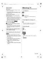 Предварительный просмотр 23 страницы Panasonic LZ1000G Series Operating Instructions Manual