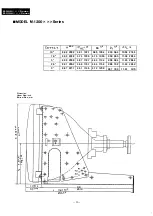 Предварительный просмотр 10 страницы Panasonic M-1200 Series Service Manual