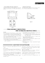 Предварительный просмотр 17 страницы Panasonic M-900 Series Service Manual