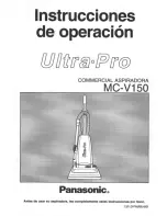 Предварительный просмотр 21 страницы Panasonic M-CV150M Operating Instructions Manual