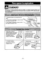 Предварительный просмотр 30 страницы Panasonic M-CV150M Operating Instructions Manual