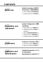 Предварительный просмотр 2 страницы Panasonic M1S Series Operating Instructions Manual