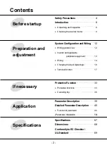 Preview for 2 page of Panasonic M2X Series Instruction Manual