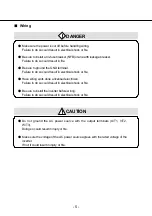 Preview for 5 page of Panasonic M2X Series Instruction Manual
