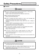 Preview for 6 page of Panasonic M2X Series Instruction Manual