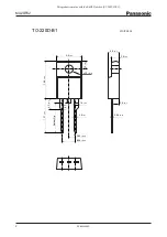 Предварительный просмотр 2 страницы Panasonic MA2DF62 Specification Sheet