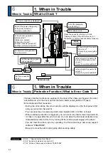 Preview for 274 page of Panasonic MADHT1105 Operating Instructions Manual