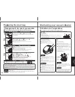 Предварительный просмотр 6 страницы Panasonic MC-3920 TAIWAN Operating Instructions Manual