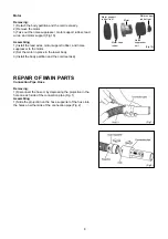 Предварительный просмотр 8 страницы Panasonic MC-3920 TAIWAN Service Manual