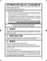 Preview for 3 page of Panasonic MC-4620 Operating Instructions Manual