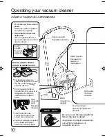 Предварительный просмотр 10 страницы Panasonic MC-4620 Operating Instructions Manual