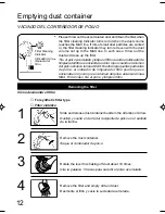 Preview for 12 page of Panasonic MC-4620 Operating Instructions Manual