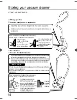 Предварительный просмотр 14 страницы Panasonic MC-4620 Operating Instructions Manual