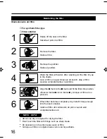 Предварительный просмотр 16 страницы Panasonic MC-4620 Operating Instructions Manual