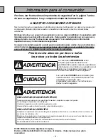 Предварительный просмотр 3 страницы Panasonic MC-4620A Operating Instructions Manual