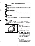 Предварительный просмотр 19 страницы Panasonic MC-4620A Operating Instructions Manual