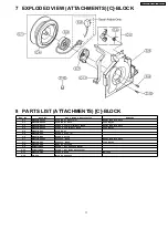 Предварительный просмотр 11 страницы Panasonic MC-7650 Service Manual