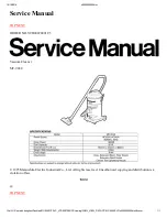 Panasonic MC-9040 Service Manual предпросмотр