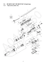 Предварительный просмотр 57 страницы Panasonic MC-BJ870-S149 Service Manual