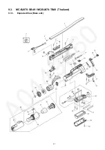 Предварительный просмотр 61 страницы Panasonic MC-BJ870-S149 Service Manual