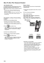 Предварительный просмотр 8 страницы Panasonic MC-BJ980 Operating Instructions Manual