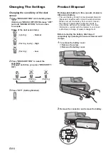 Предварительный просмотр 16 страницы Panasonic MC-BJ980 Operating Instructions Manual