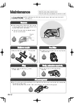 Предварительный просмотр 30 страницы Panasonic MC-BL480 Operating Instructions Manual