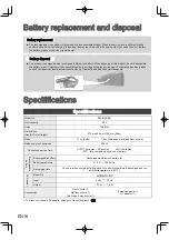 Предварительный просмотр 34 страницы Panasonic MC-BL480 Operating Instructions Manual